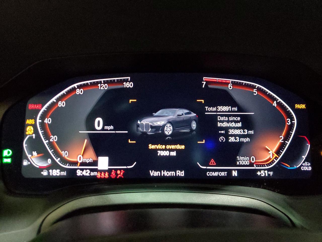 2022 BMW 4er VIN WBA63AV03NFM21471 Copart auction photo, all over / mechanical damage thumbnail 9