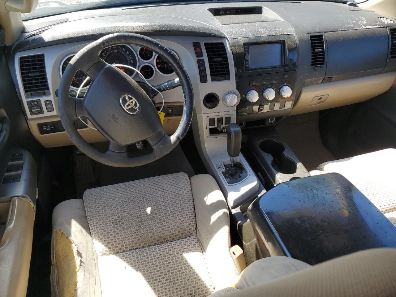 2007 Toyota Tundra VIN 5TFRV54157X017483 Copart auction photo, rear end damage thumbnail 8