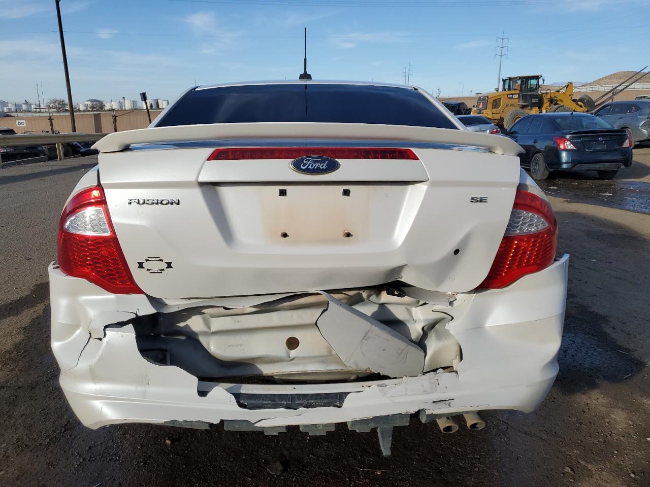 2010 Ford Fusion VIN 3FAHP0HA7AR403119 Copart auction photo, rear end damage thumbnail 6