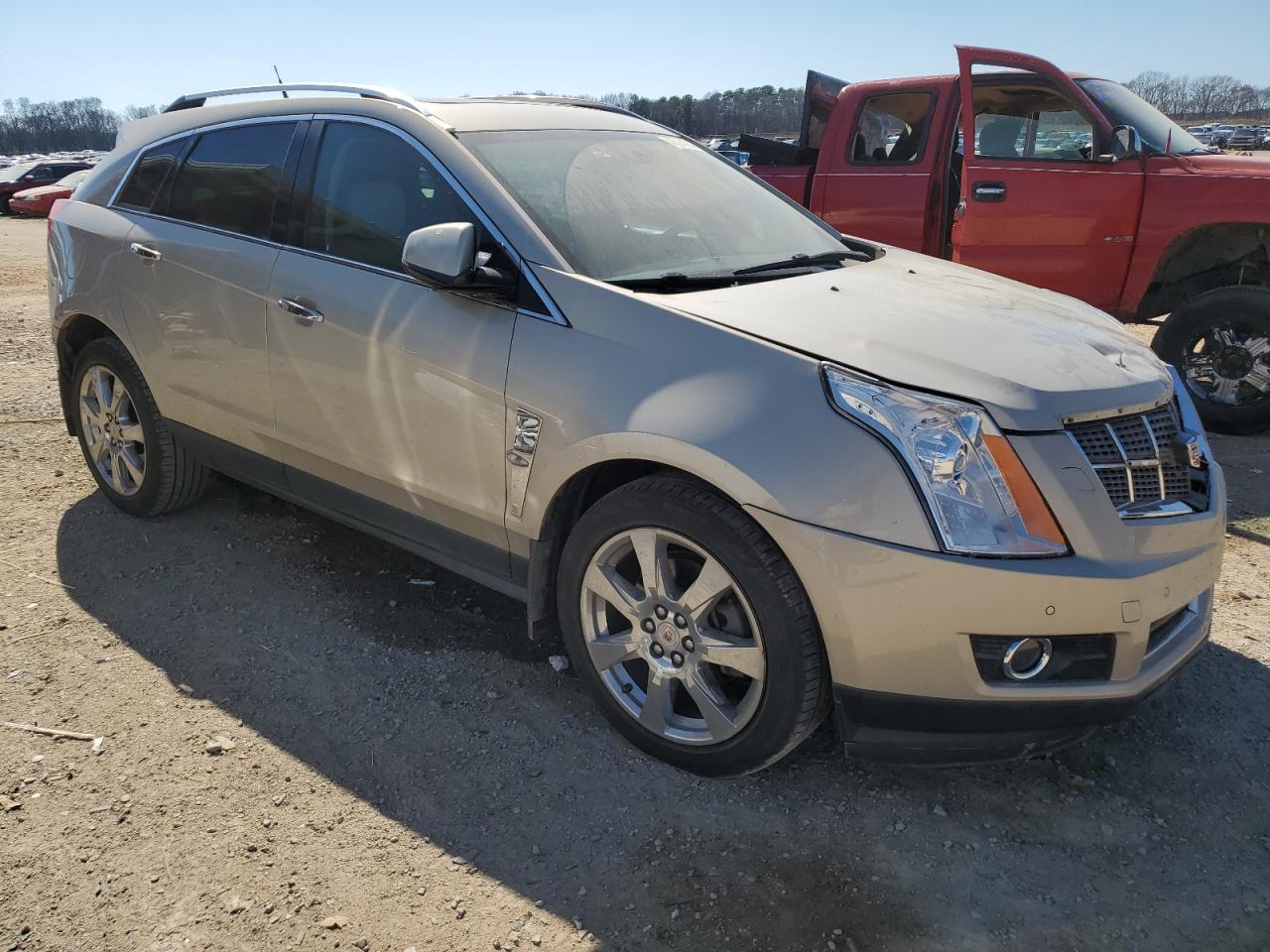 2011 Cadillac SRX VIN 3GYFNBEY0BS600416 Copart auction photo, front end damage thumbnail 4
