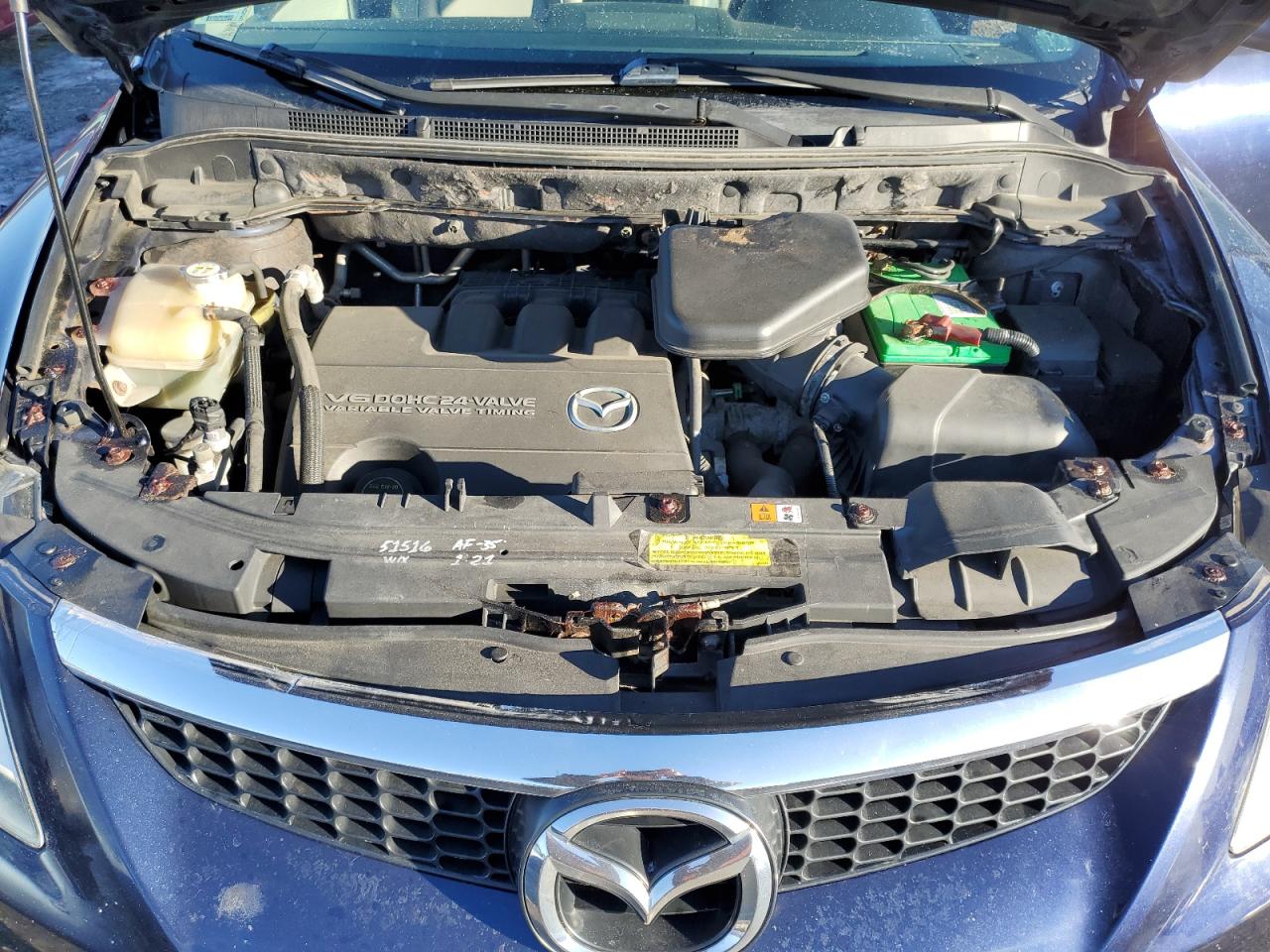 2008 Mazda CX-9 VIN JM3TB28A080162472 Copart auction photo, side / minor dent/scratches damage thumbnail 11