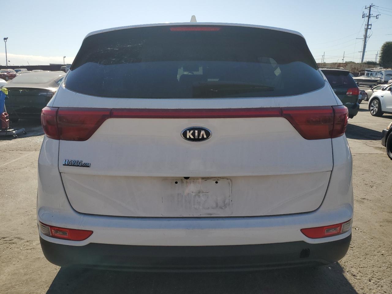 2019 KIA Sportage VIN KNDPM3AC4K7525988 Copart auction photo, front end damage thumbnail 6