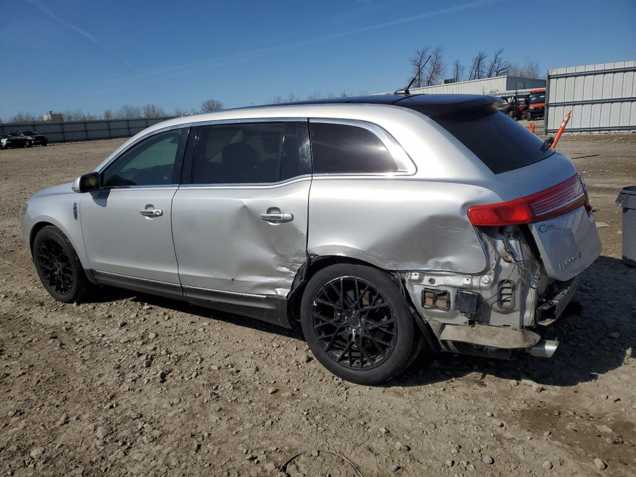 2013 Lincoln MKT VIN 2LMHJ5AT0DBL53042 Copart auction photo, rear end / side damage thumbnail 2