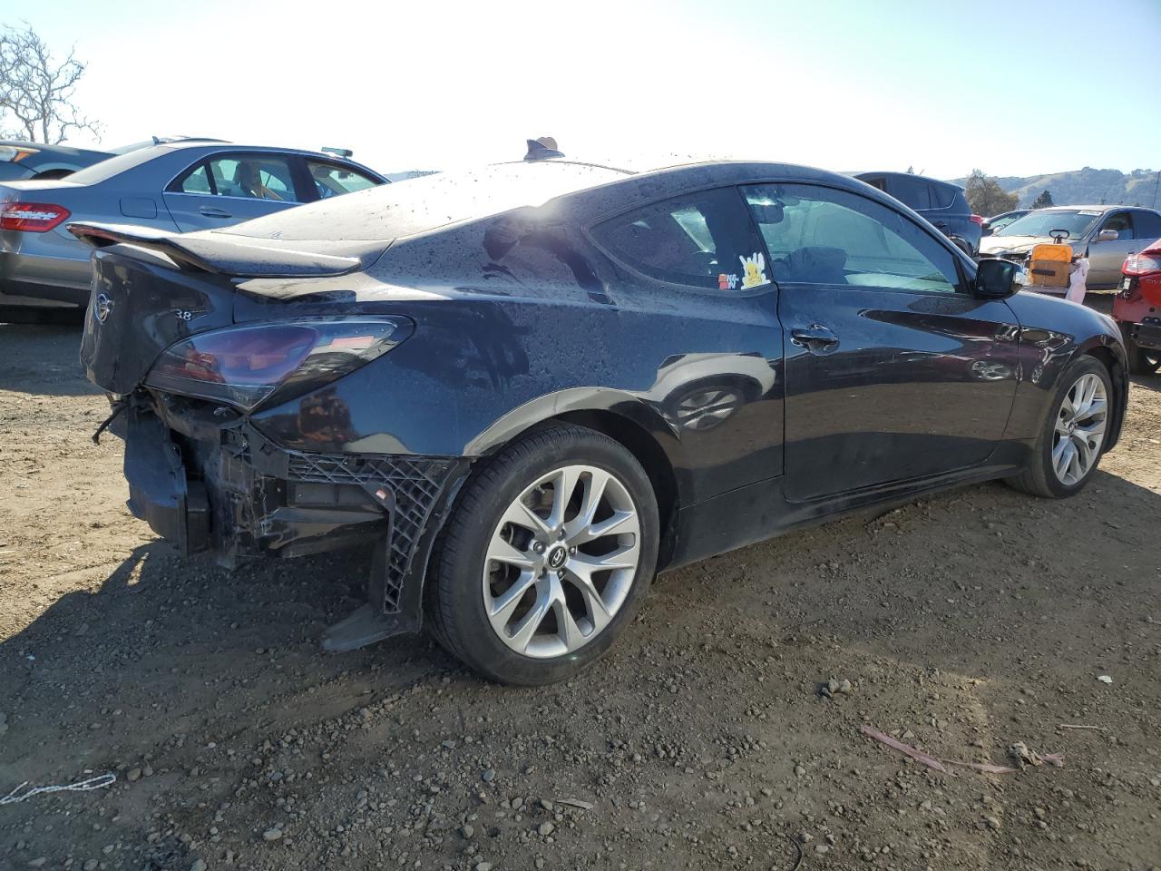 2016 Hyundai Genesis VIN KMHHT6KJ5GU136223 Copart auction photo, rear end damage thumbnail 3