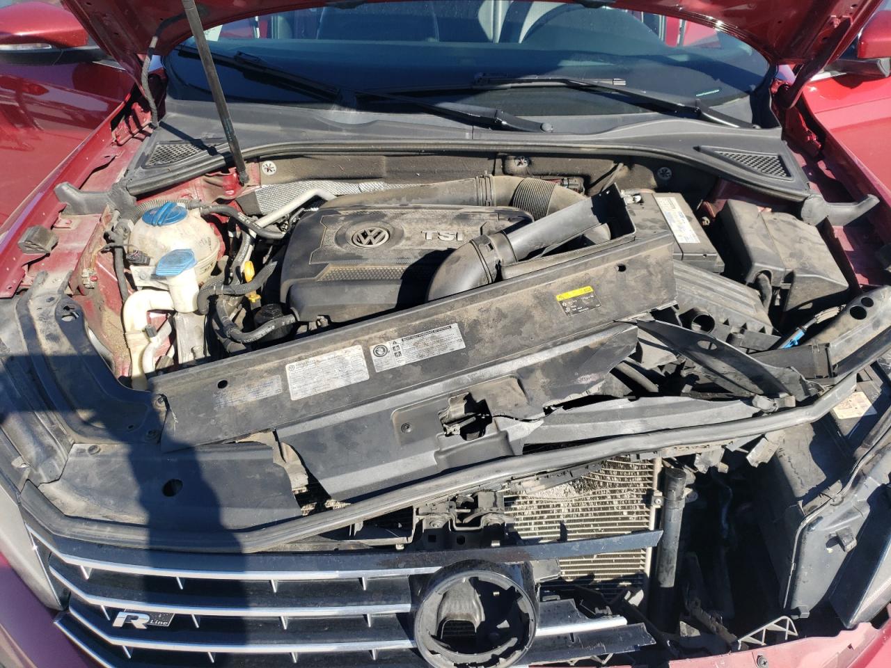 2016 Volkswagen Passat VIN 1VWAT7A3XGC043599 Copart auction photo, front end damage thumbnail 11