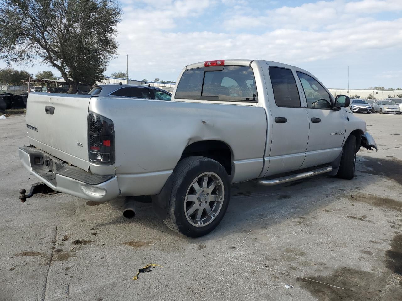 2003 Dodge RAM VIN 1D7HA18N53S182590 Copart auction photo, front end / side damage thumbnail 3