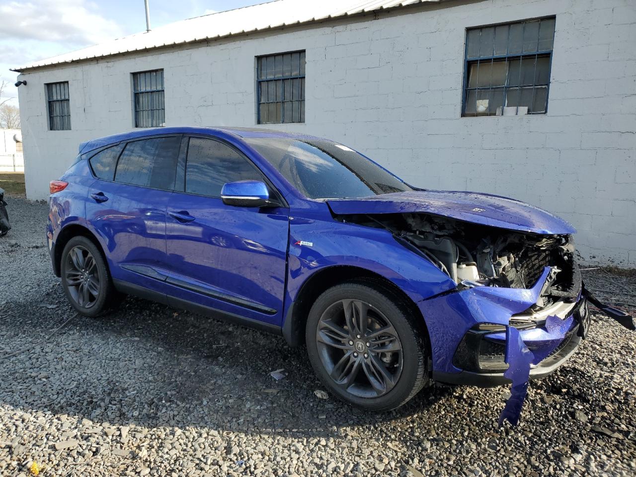 2020 Acura RDX VIN 5J8TC2H6XLL031754 Copart auction photo, front end damage thumbnail 4