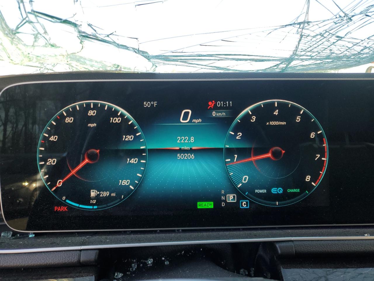 2021 Mercedes-Benz GLE VIN 4JGFB5KB8MA416227 Copart auction photo, all over damage thumbnail 9