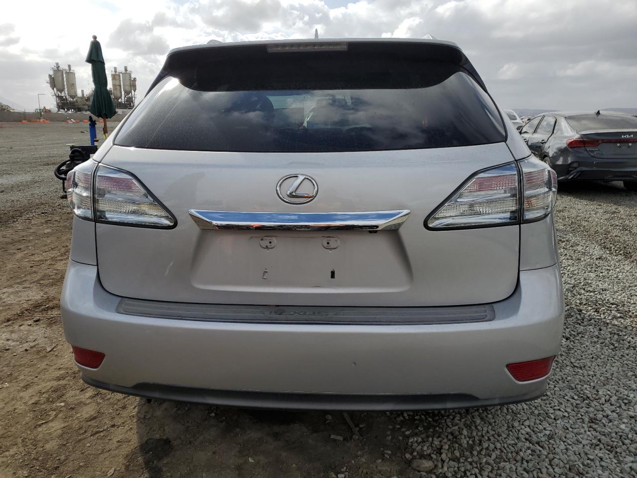 2011 Lexus RX VIN 2T2ZK1BAXBC050308 Copart auction photo, front end damage thumbnail 6