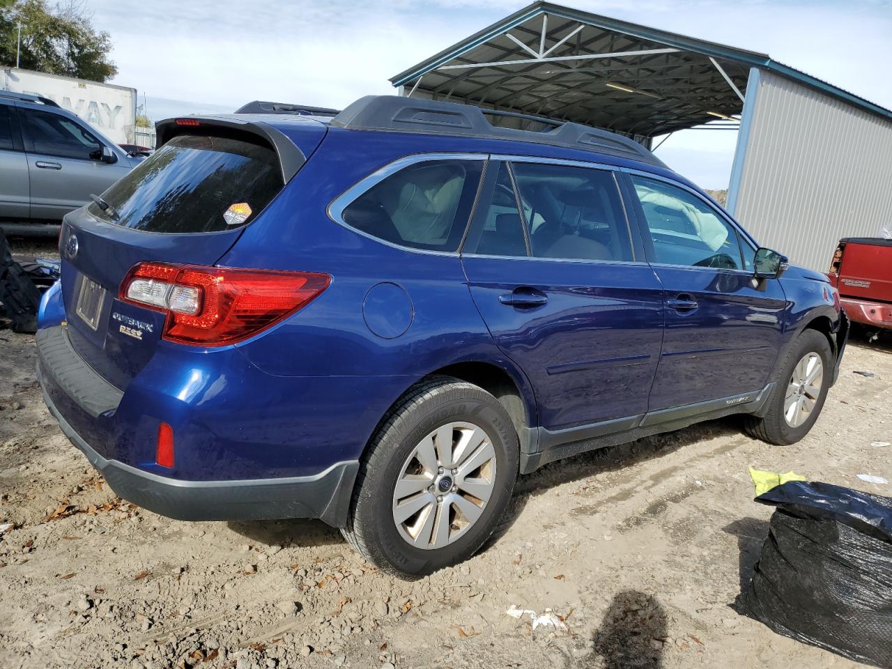 2015 Subaru Outback VIN 4S4BSAHC9F3311873 Copart auction photo, front end damage thumbnail 3