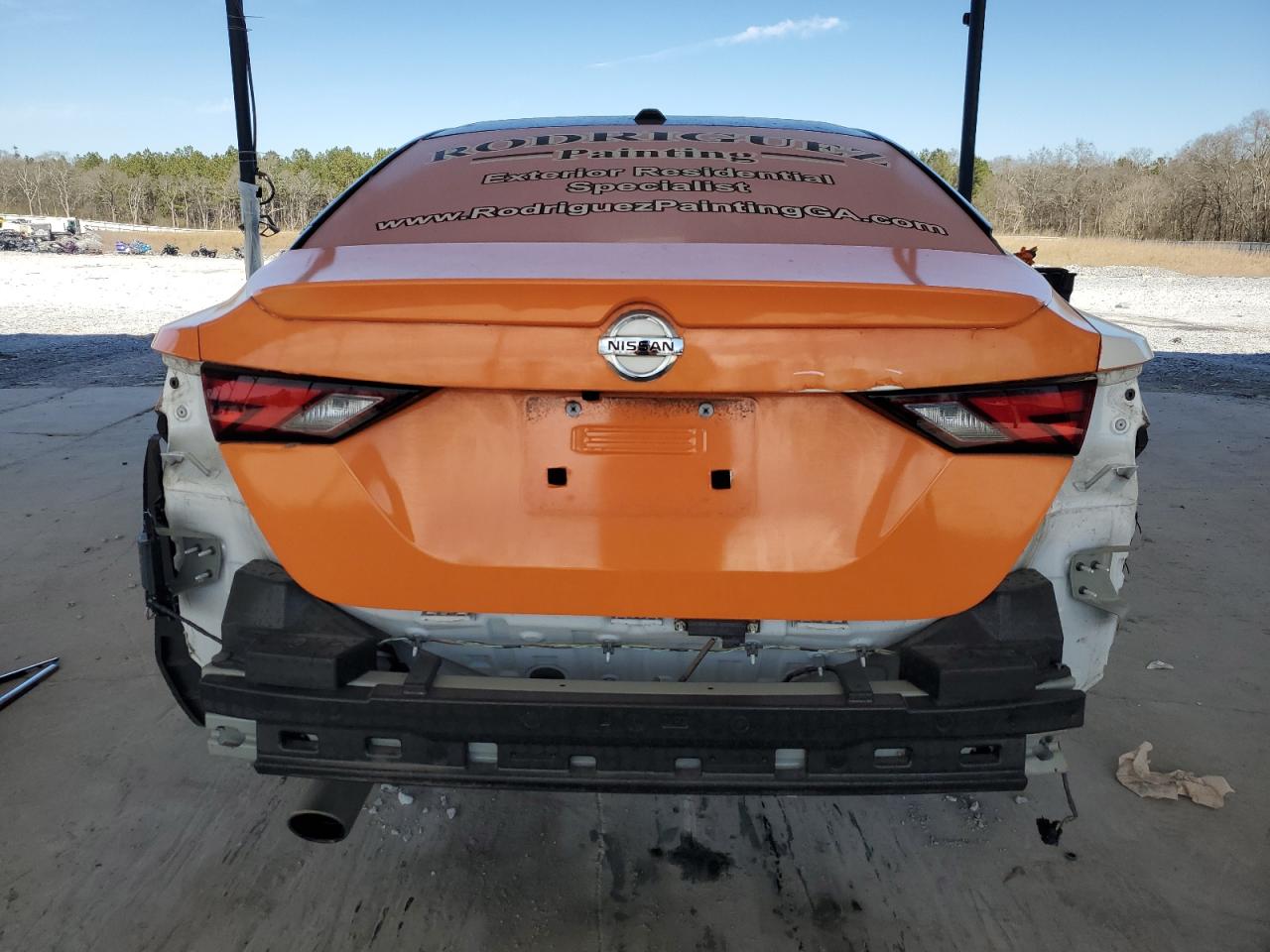 2022 Nissan Sentra VIN 3N1AB8DV3NY234197 Copart auction photo, side / rear end damage thumbnail 6