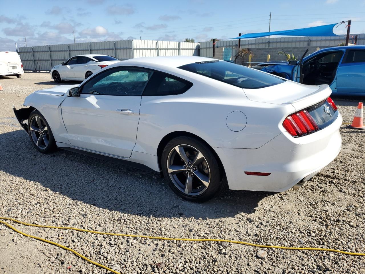 2015 Ford Mustang VIN 1FA6P8AM5F5356502 Copart auction photo, front end damage thumbnail 2