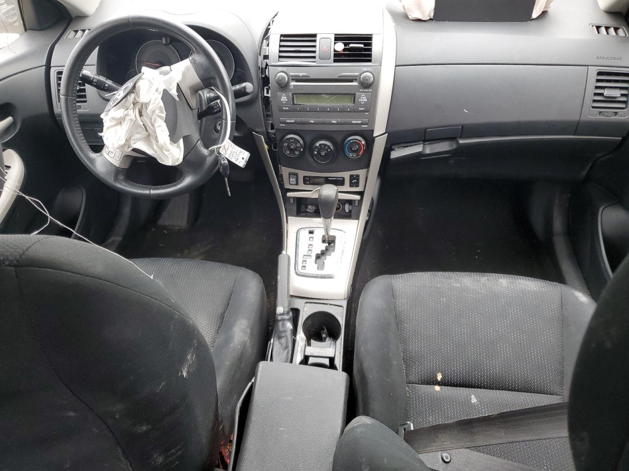 2010 Toyota Corolla VIN 1NXBU4EE7AZ356685 Copart auction photo, undercarriage / front end damage thumbnail 8