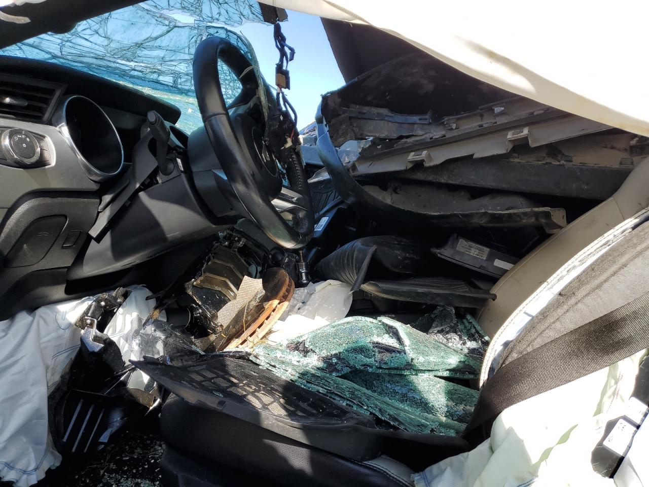 2022 Ford Mustang VIN 1FA6P8CF1N5123570 Copart auction photo, rollover damage thumbnail 9