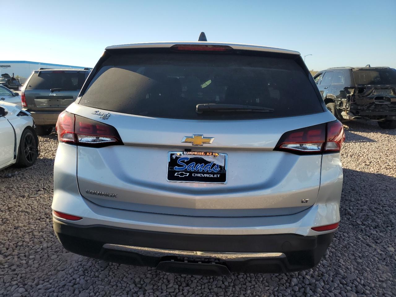 2022 Chevrolet Equinox VIN 3GNAXKEV7NS188927 Copart auction photo, side / front end damage thumbnail 6