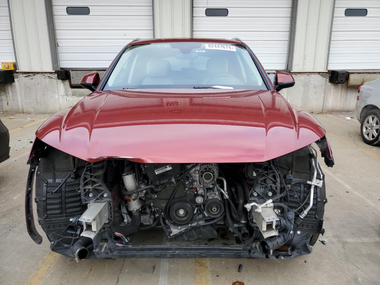 2019 Audi Q5 VIN WA1BNAFY4K2049393 Copart auction photo, front end damage thumbnail 5