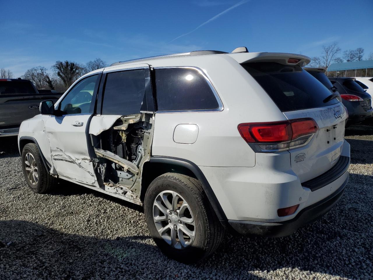 2021 Jeep Grand Cherokee VIN 1C4RJEAG9MC625028 Copart auction photo, side damage thumbnail 2