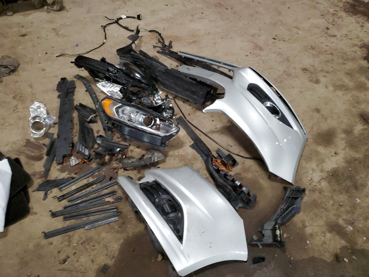 2014 Ford Fusion VIN 1FA6P0HD8E5360890 Copart auction photo, front end / mechanical damage thumbnail 12