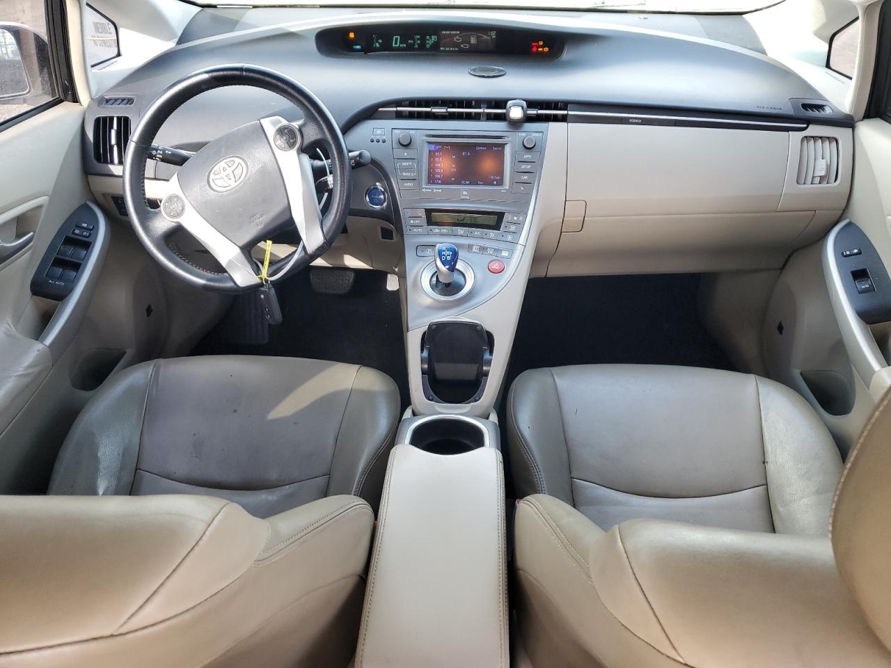 2012 Toyota Prius VIN JTDKN3DUXC5448830 Copart auction photo, all over damage thumbnail 8