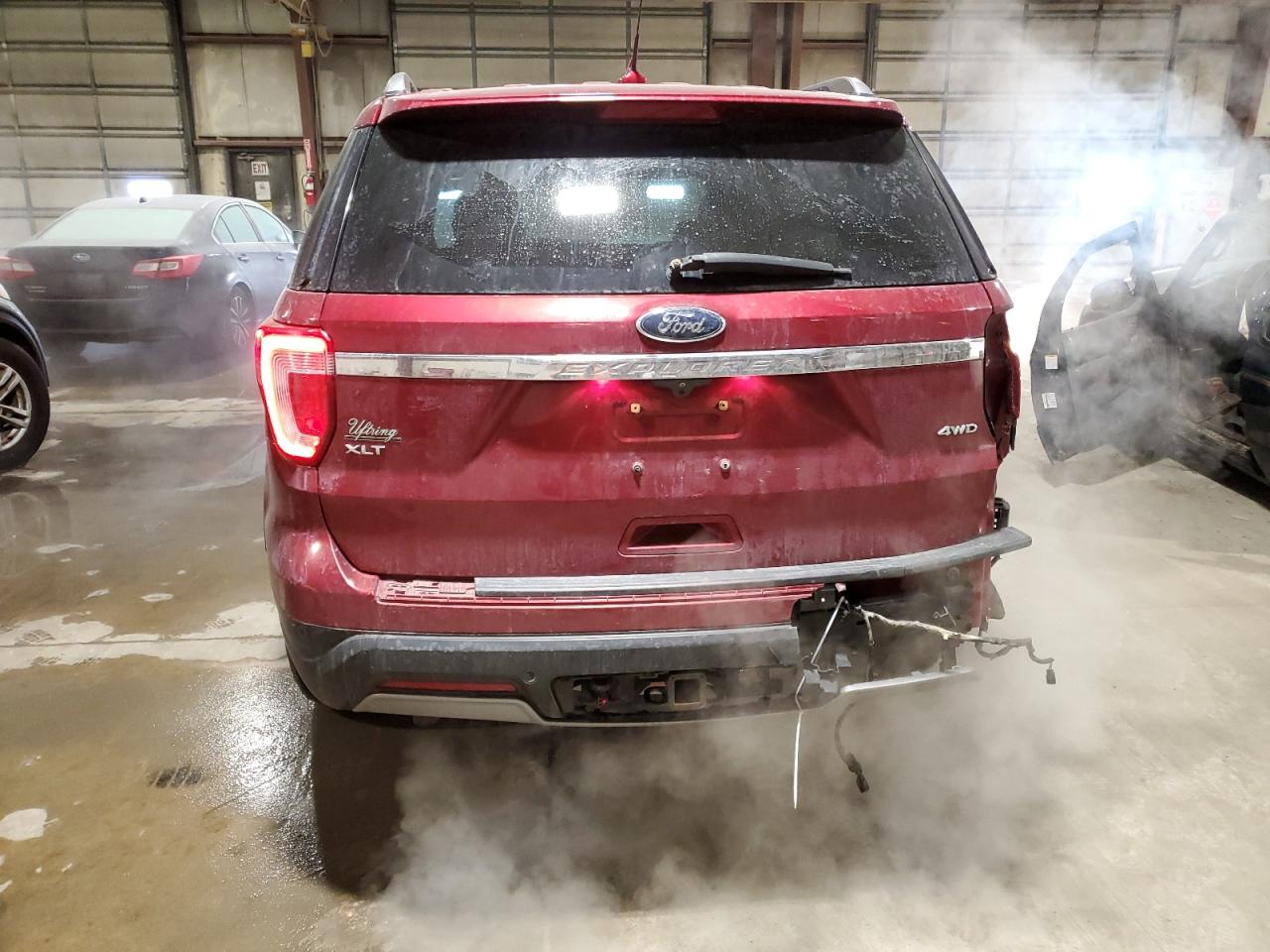 2019 Ford Explorer VIN 1FM5K8D81KGB36237 Copart auction photo, rear end / minor dent/scratches damage thumbnail 6