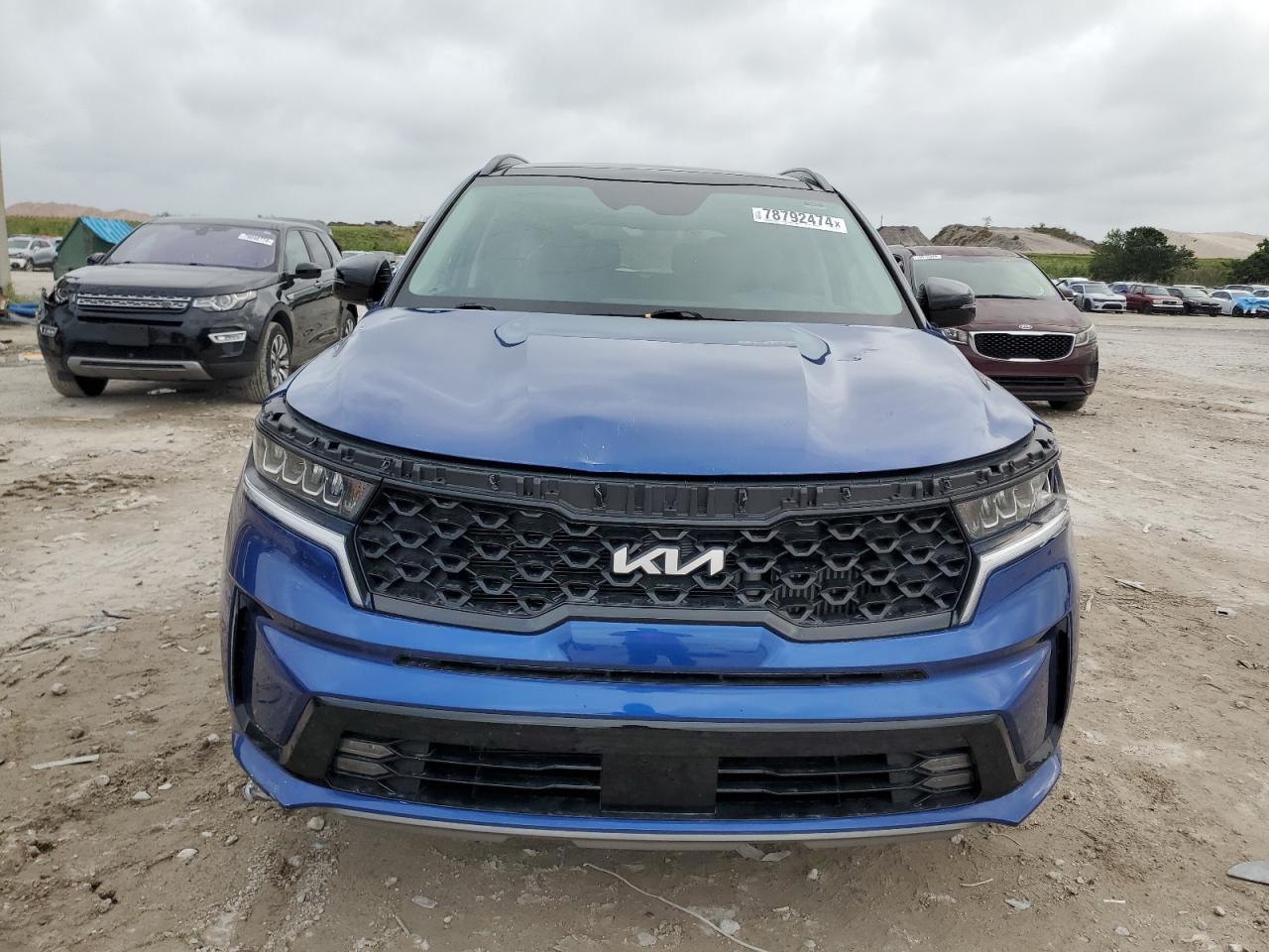 2023 KIA Sorento VIN 5XYRH4LF9PG187251 Copart auction photo, side / minor dent/scratches damage thumbnail 5