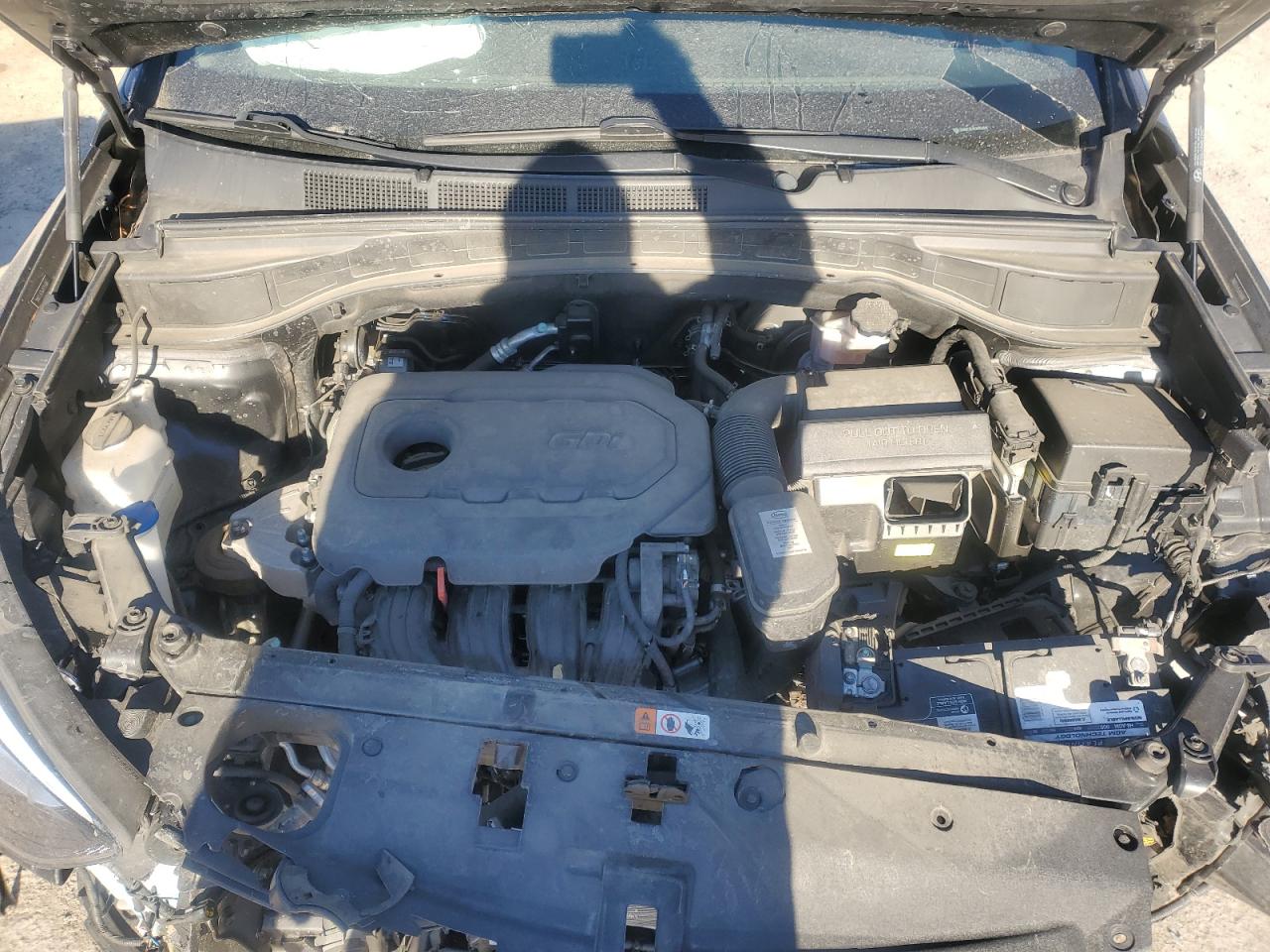 2018 Hyundai Santa Fe VIN 5NMZU3LB5JH056866 Copart auction photo, front end damage thumbnail 12