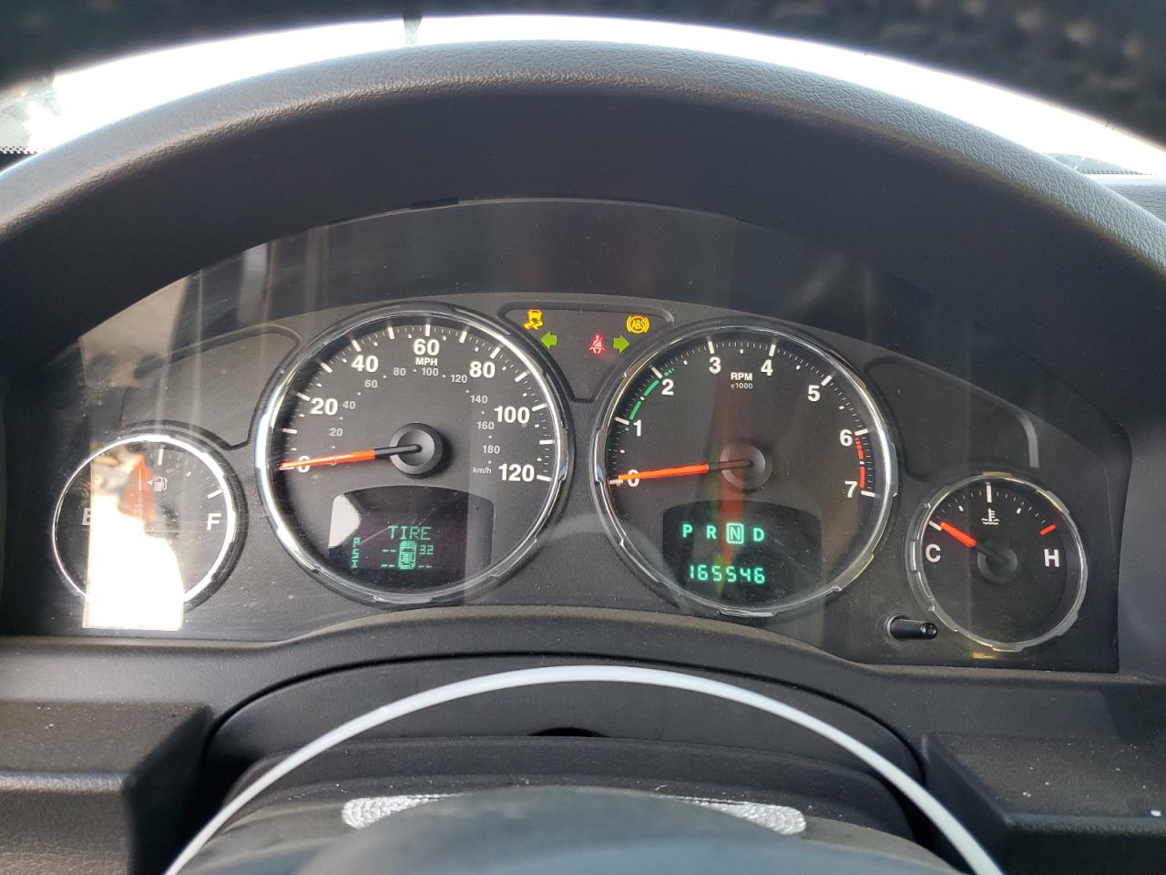 2012 Jeep Liberty (North America) VIN 1C4PJLFK4CW123534 Copart auction photo, front end / side damage thumbnail 9