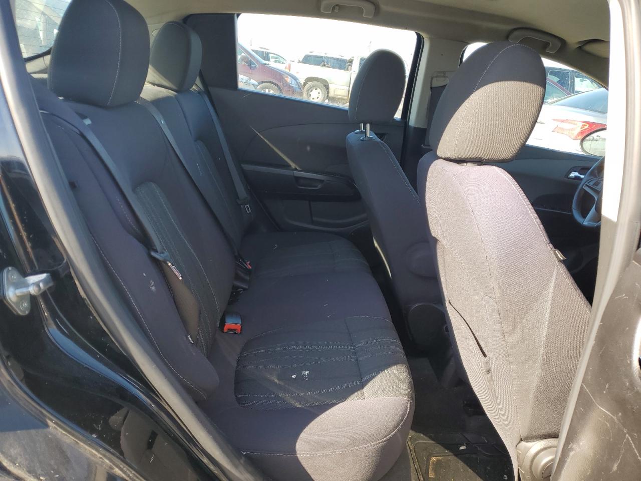 2012 Chevrolet Sonic VIN 1G1JD6SB6C4193948 Copart auction photo, front end / side damage thumbnail 10