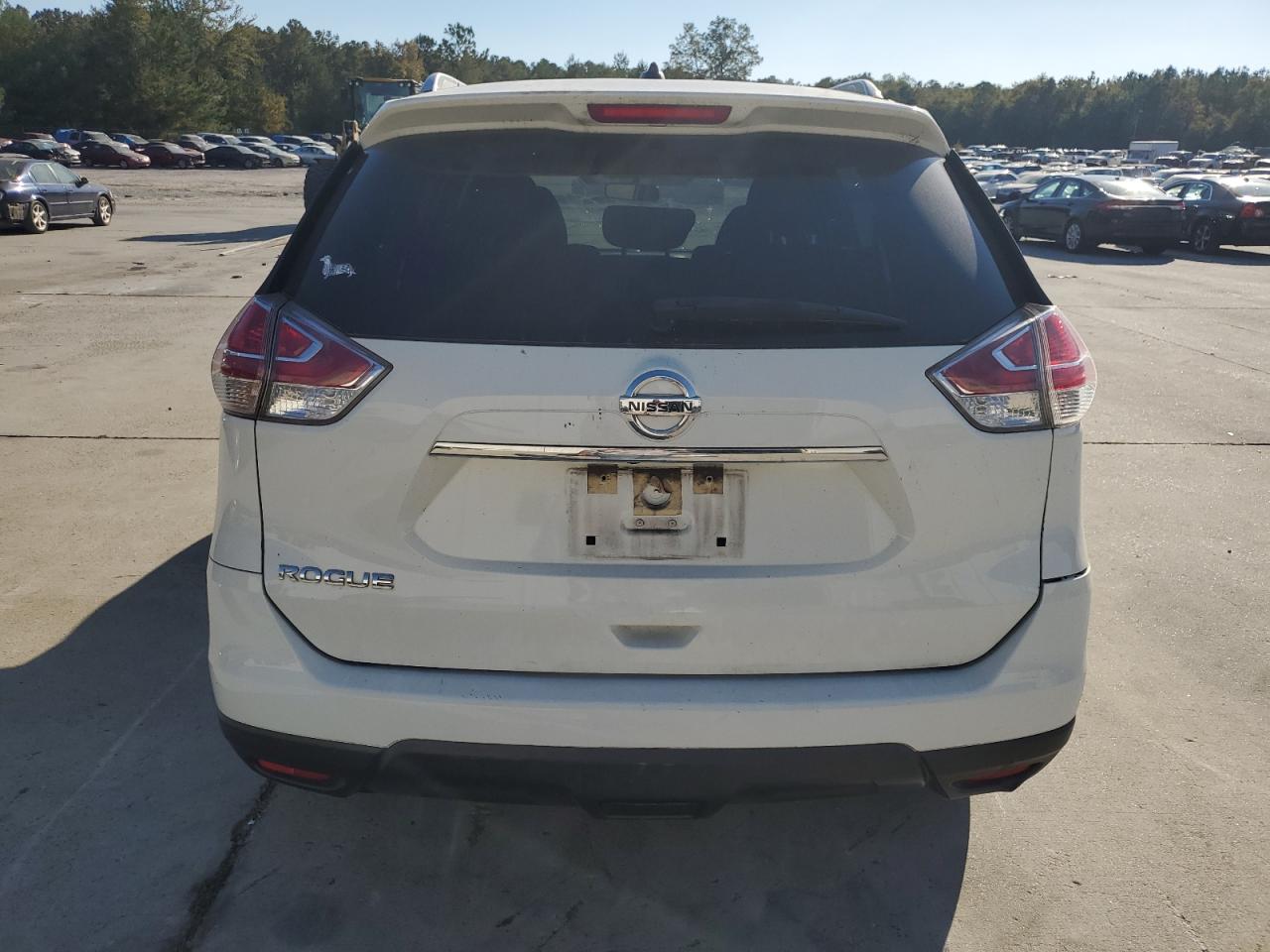 2016 Nissan Rogue VIN JN8AT2MT5GW007677 Copart auction photo, top/roof damage thumbnail 6