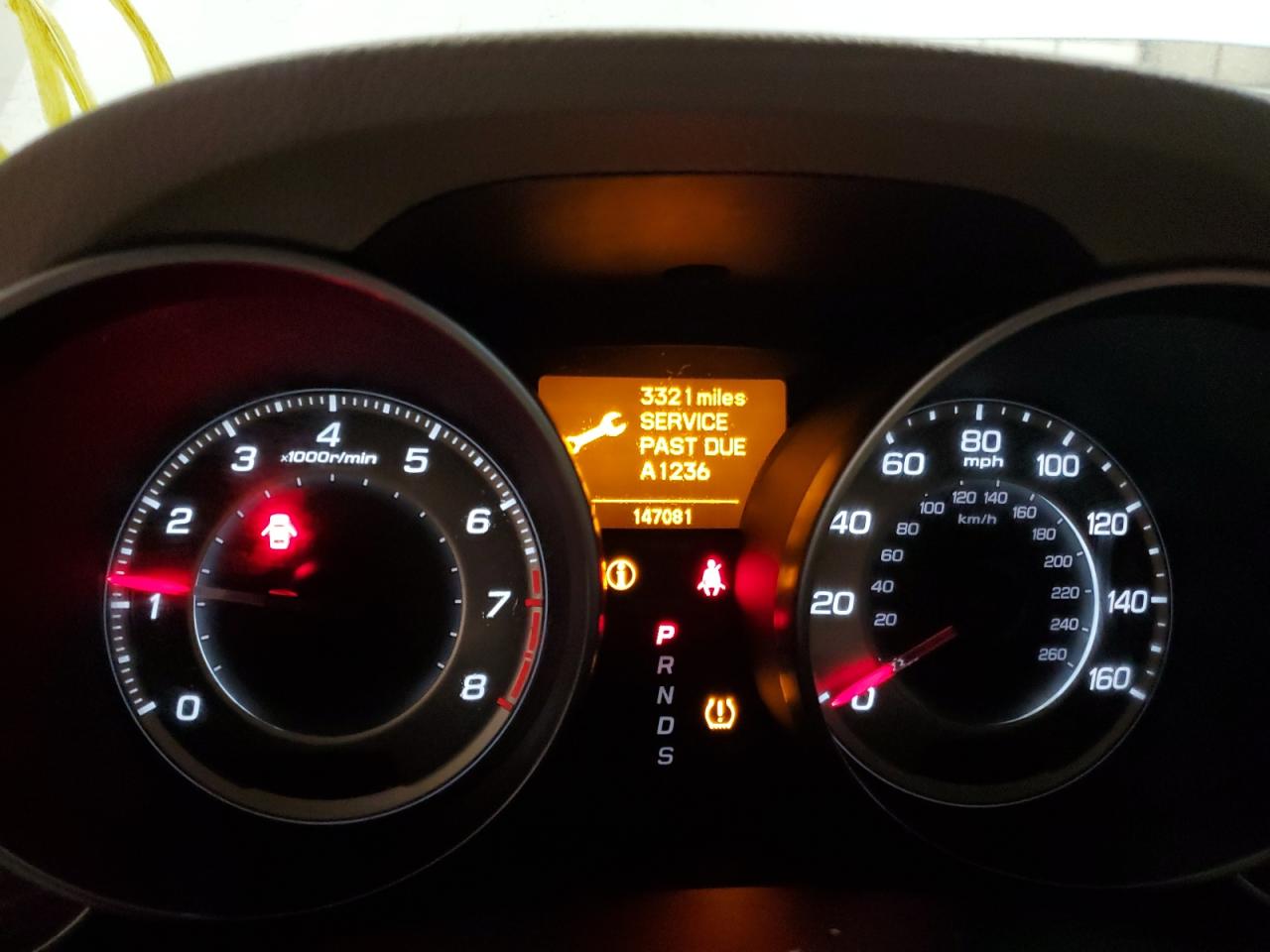 2012 Acura MDX VIN 2HNYD2H28CH503326 Copart auction photo, vandalism damage thumbnail 9