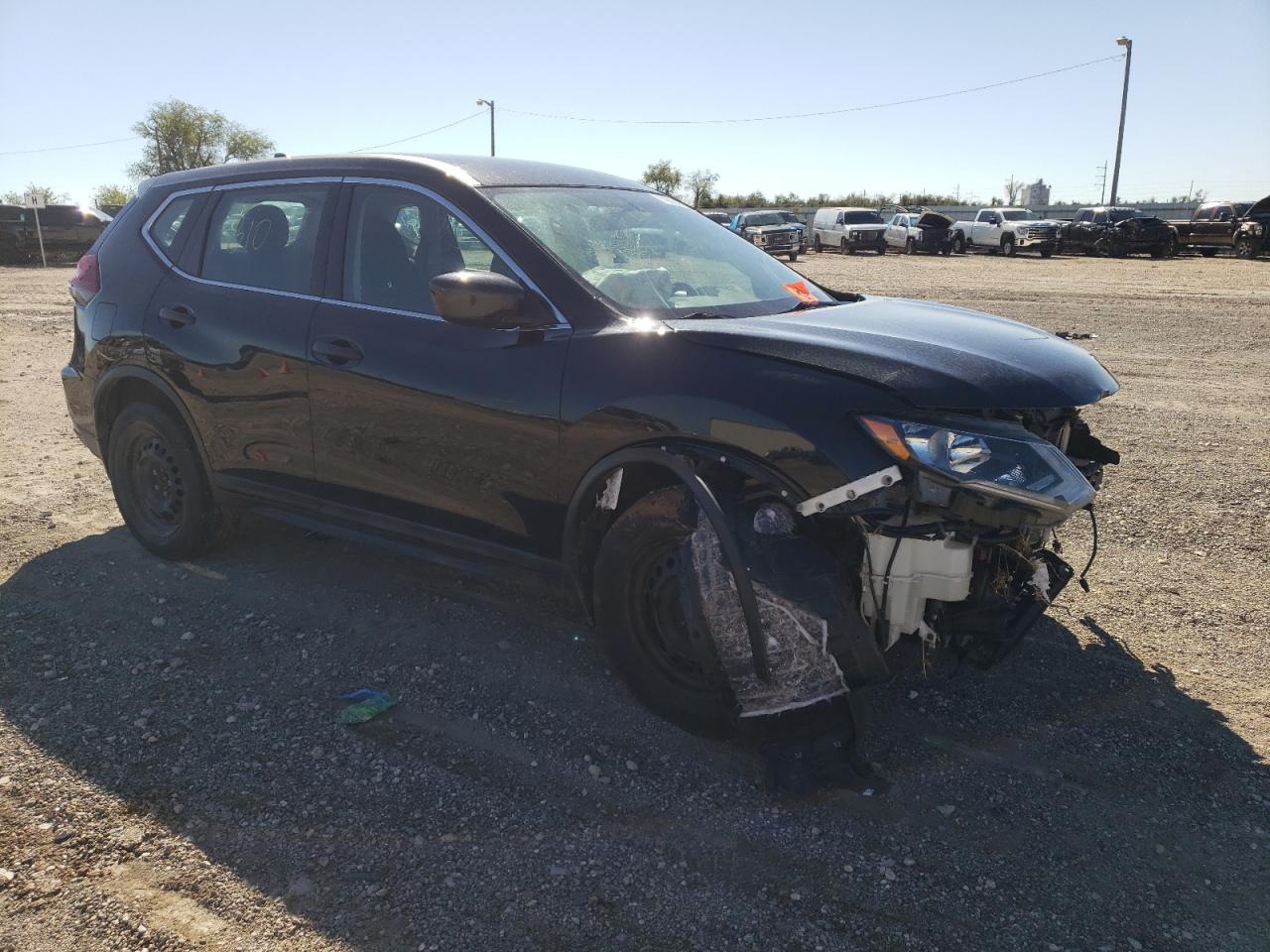 2017 Nissan Rogue VIN 5N1AT2MVXHC810299 Copart auction photo, front end damage thumbnail 4