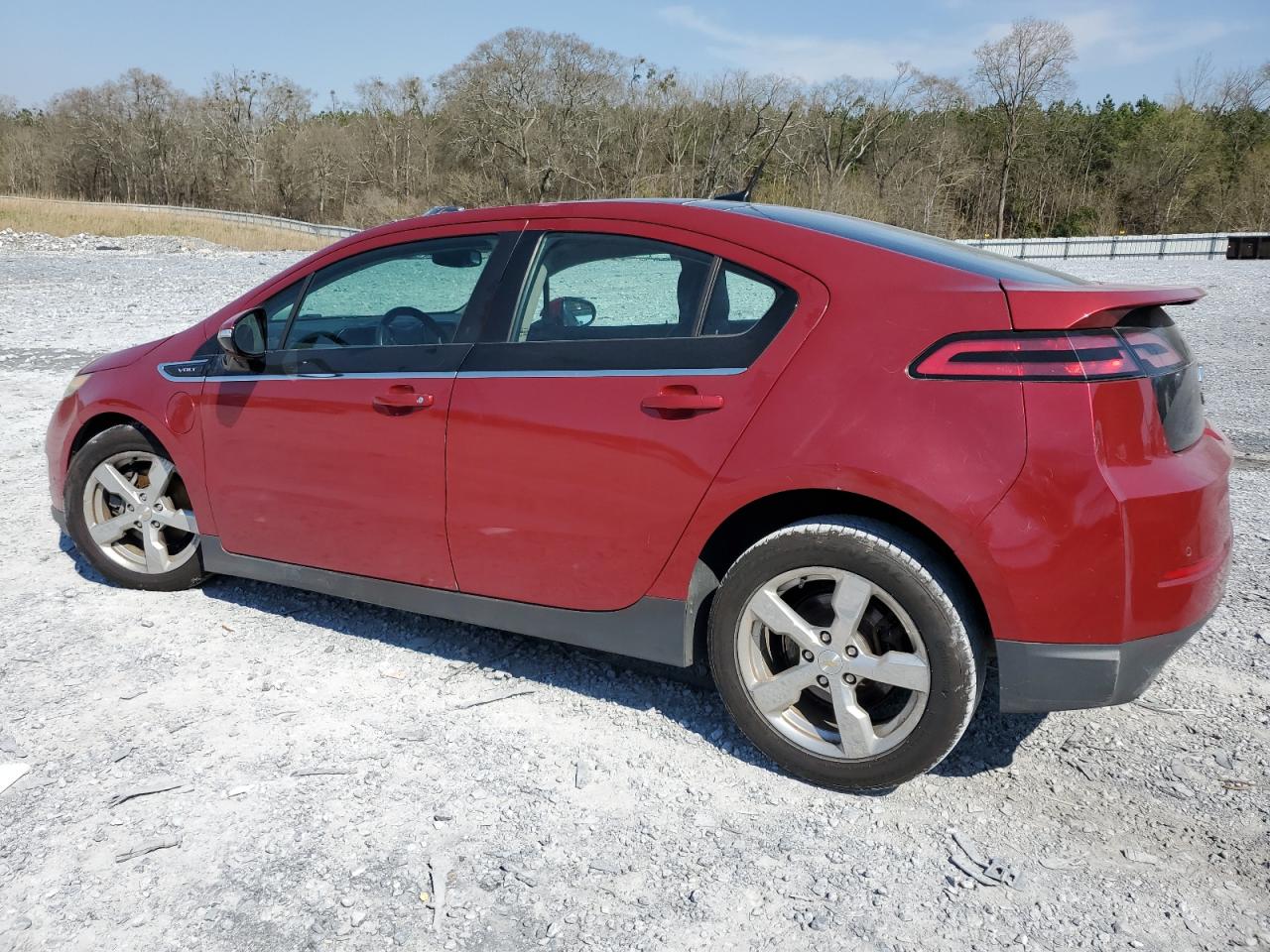 2011 Chevrolet Volt VIN 1G1RD6E45BU102442 Copart auction photo, side damage thumbnail 2