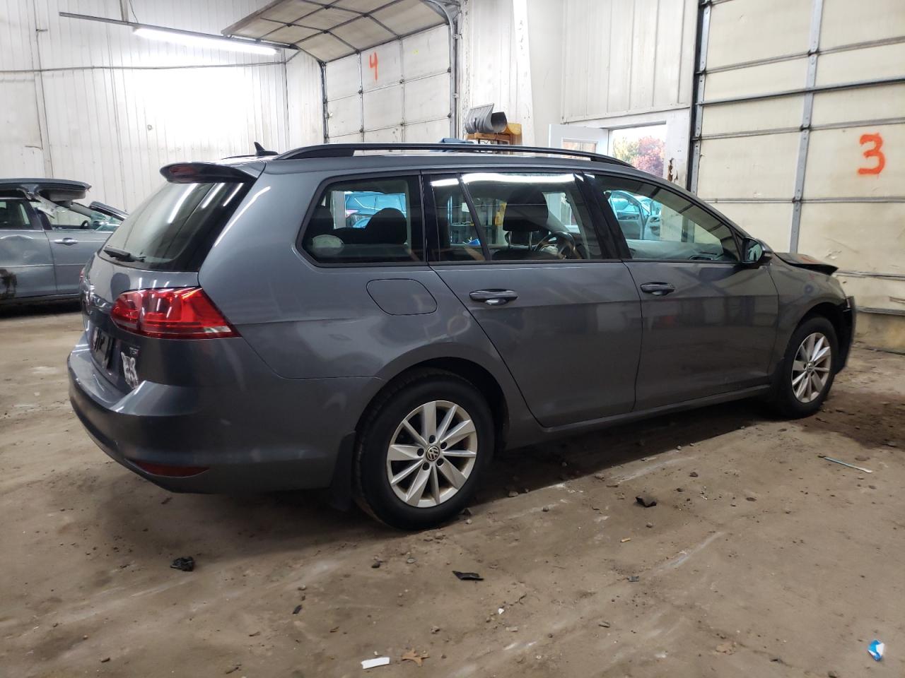 2017 Volkswagen Golf VIN 3VWC17AU7HM503258 Copart auction photo, front end damage thumbnail 3