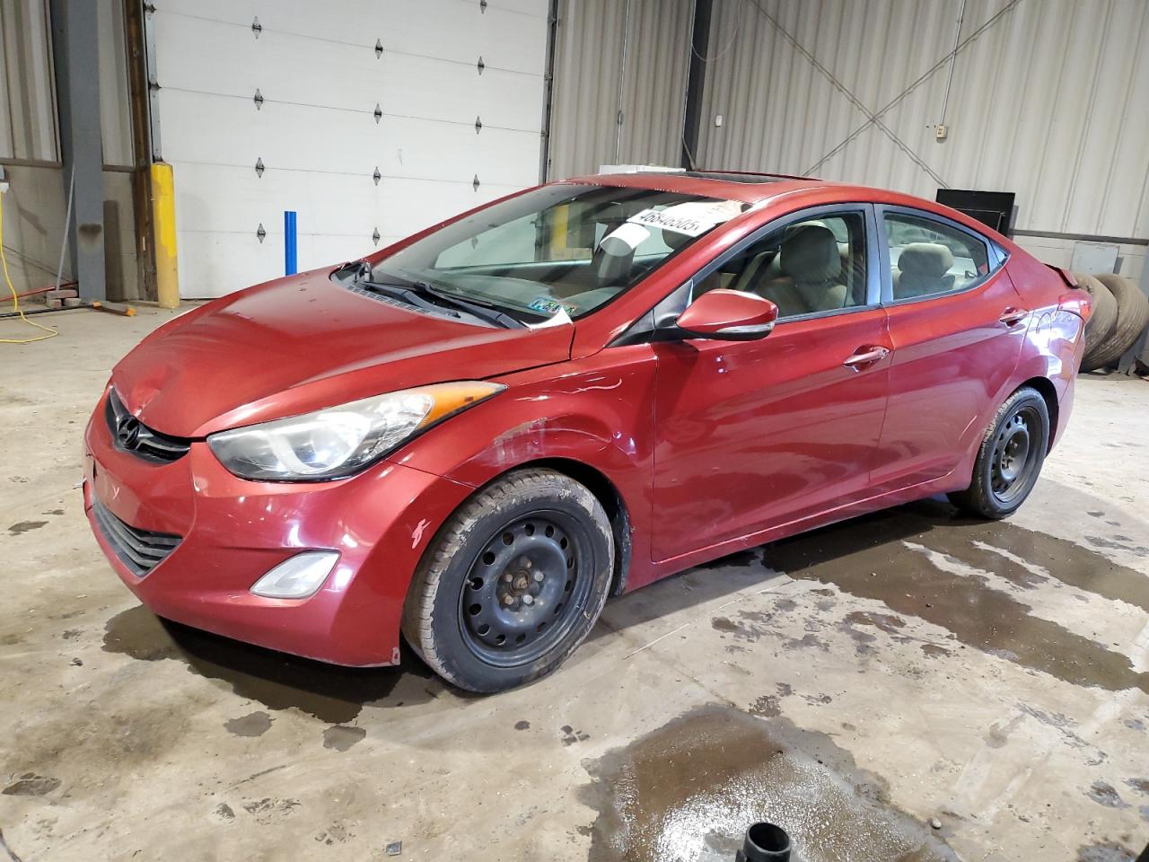 2012 Hyundai Elantra VIN KMHDH4AE8CU303435