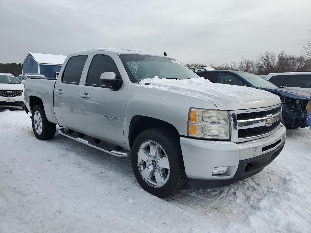 2011 Chevrolet Silverado VIN 3GCPKTE39BG111156 Copart auction photo, undercarriage damage thumbnail 4