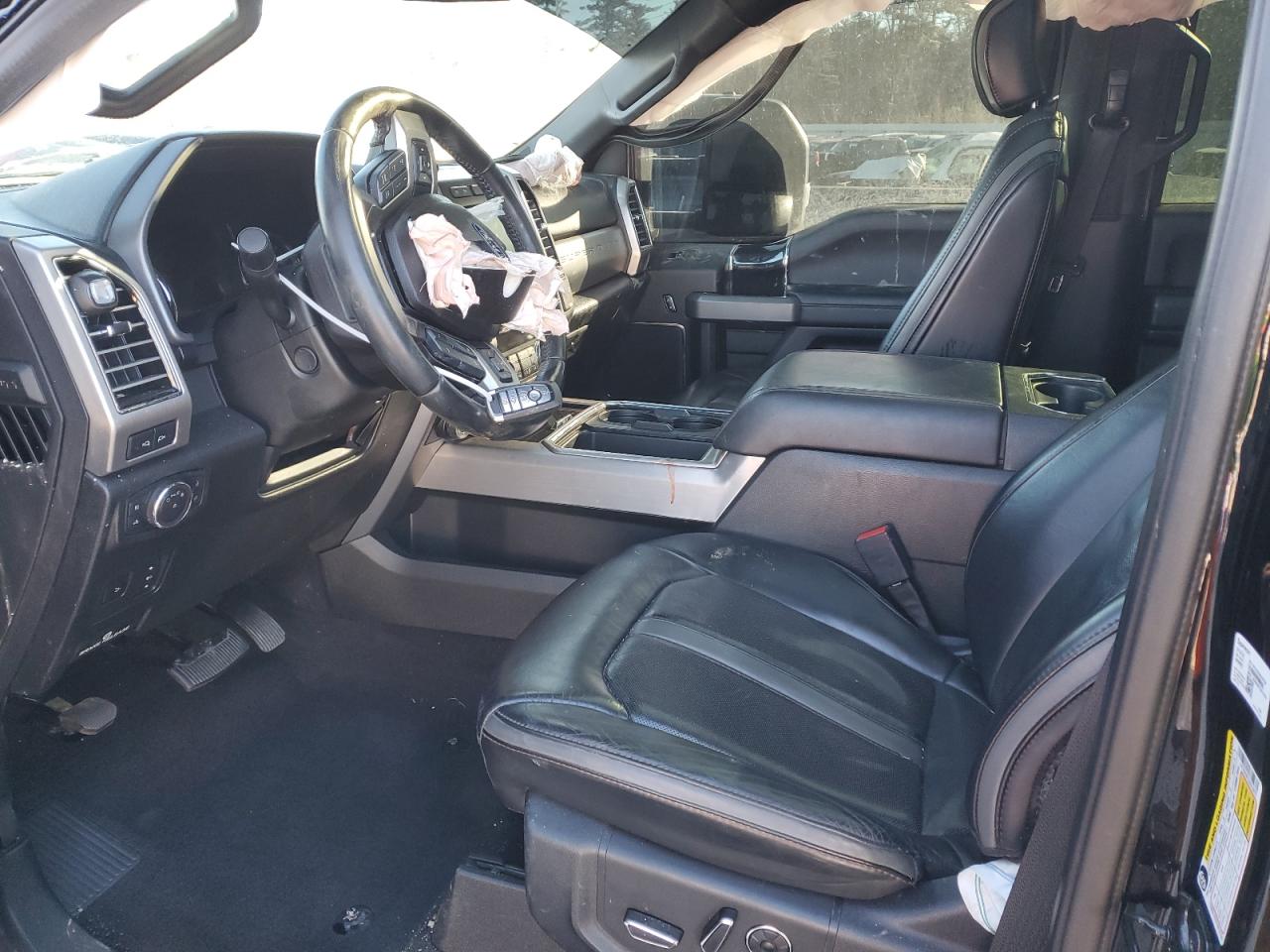2020 Ford F250 VIN 1FT7W2BT3LEC16075 Copart auction photo, front end / side damage thumbnail 7