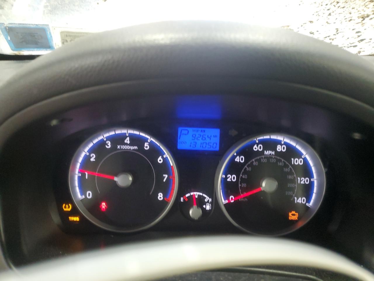 2010 Hyundai Accent VIN KMHCN4AC6AU488343 Copart auction photo, front end damage thumbnail 9