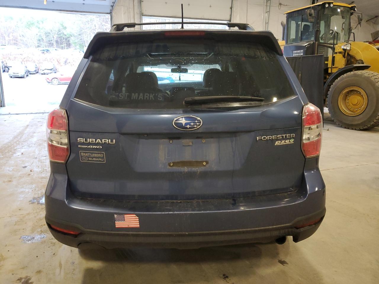 2014 Subaru Forester VIN JF2SJAHC3EH497694 Copart auction photo, front end / minor dent/scratches damage thumbnail 6