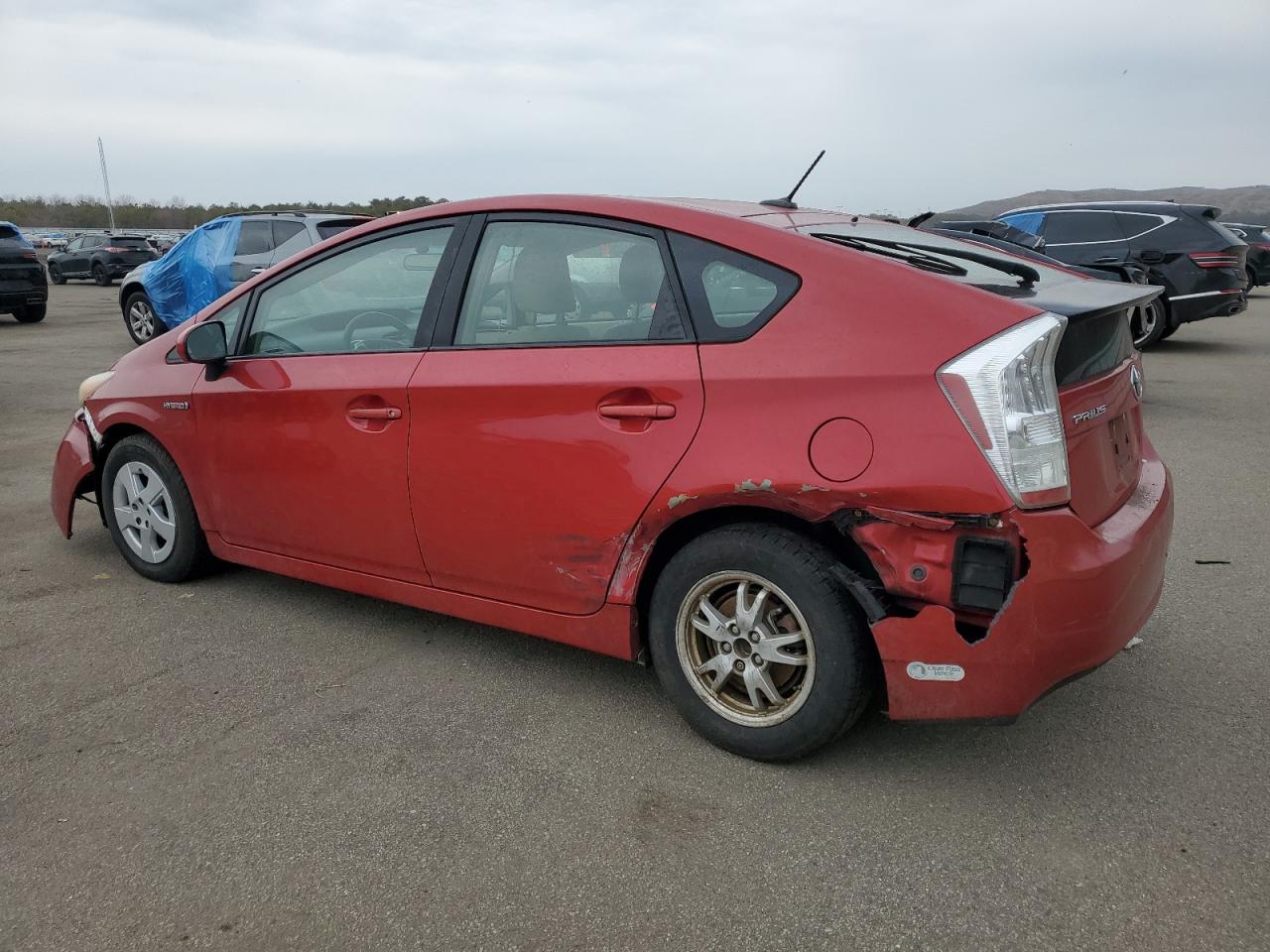 2010 Toyota Prius VIN JTDKN3DU2A0244825 Copart auction photo, rear end / front end damage thumbnail 2