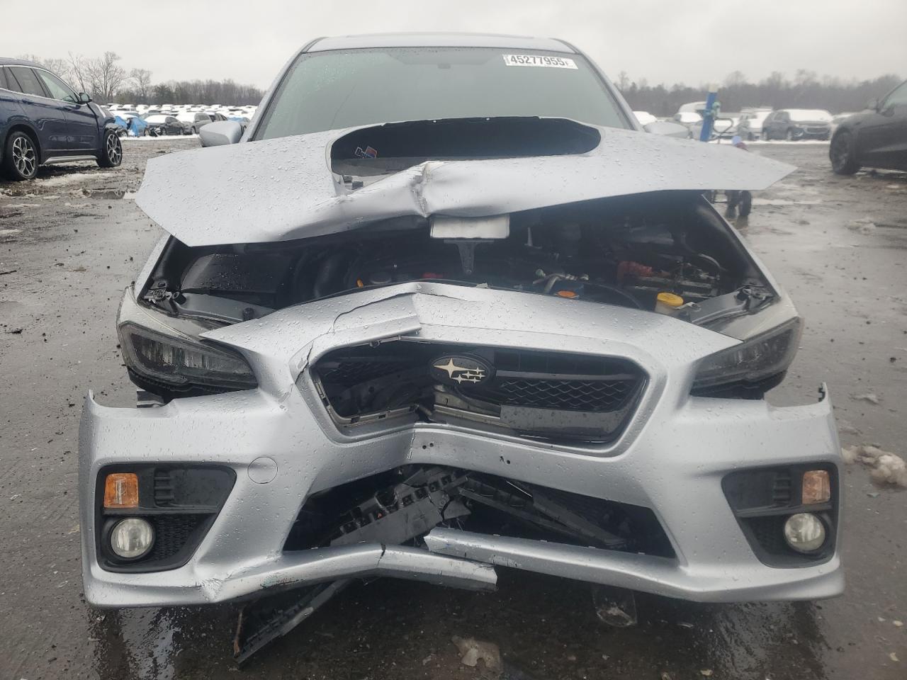 2017 Subaru WRX VIN JF1VA1L69H9818963 Copart auction photo, front end / minor dent/scratches damage thumbnail 5