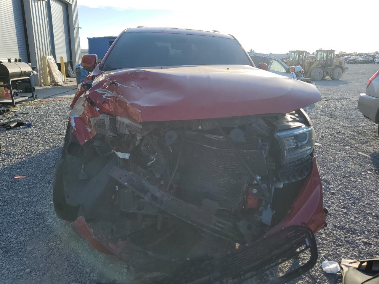 2017 Dodge Durango VIN 1C4RDJDGXHC893829 Copart auction photo, all over / front end damage thumbnail 5