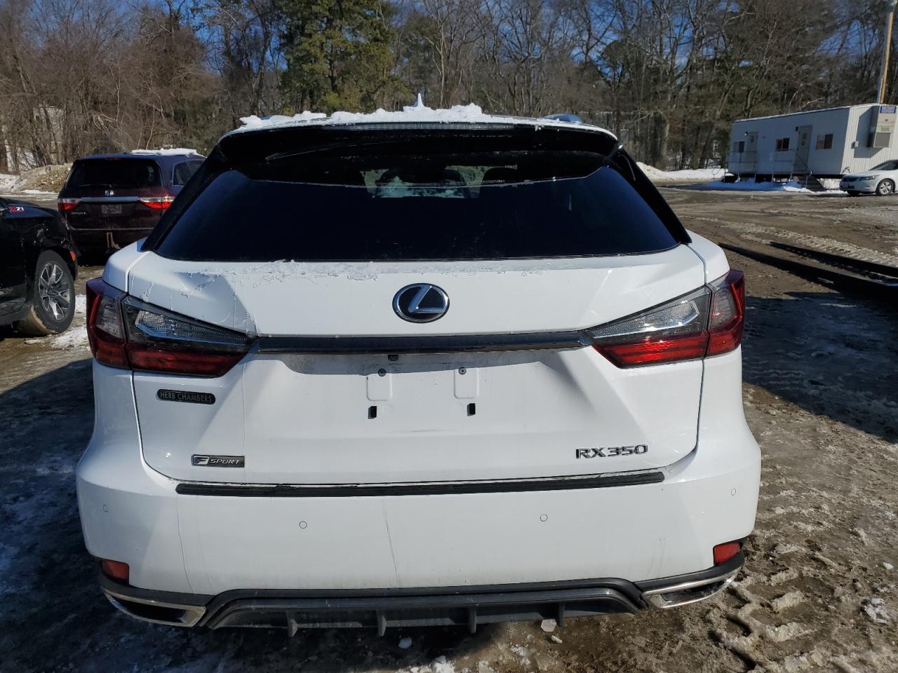 2022 Lexus RX VIN 2T2SZMDA2NC363014 Copart auction photo, side damage thumbnail 6