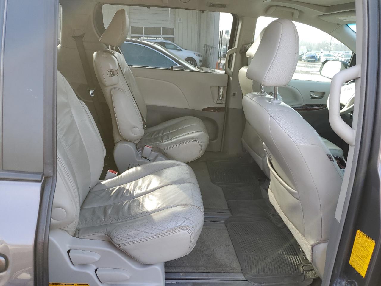 2012 Toyota Sienna VIN 5TDYK3DC3CS179851 Copart auction photo, front end / side damage thumbnail 11