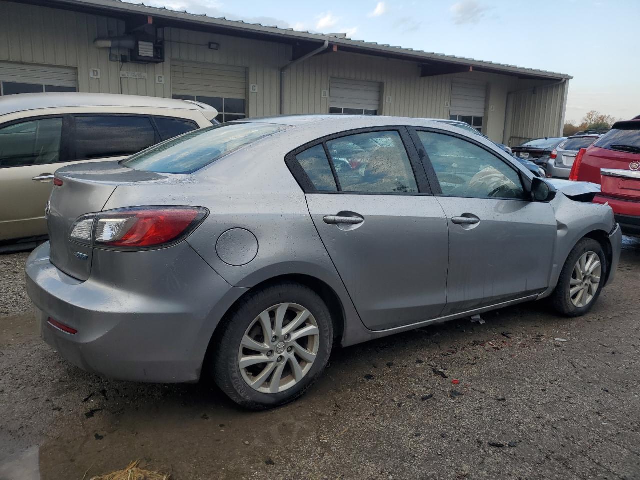 2012 Mazda 3 VIN JM1BL1W75C1529730 Copart auction photo, front end damage thumbnail 3
