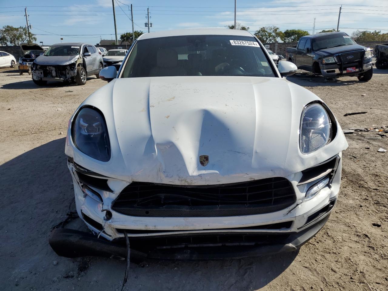 2020 Porsche Macan VIN WP1AA2A50LLB04321 Copart auction photo, front end damage thumbnail 5