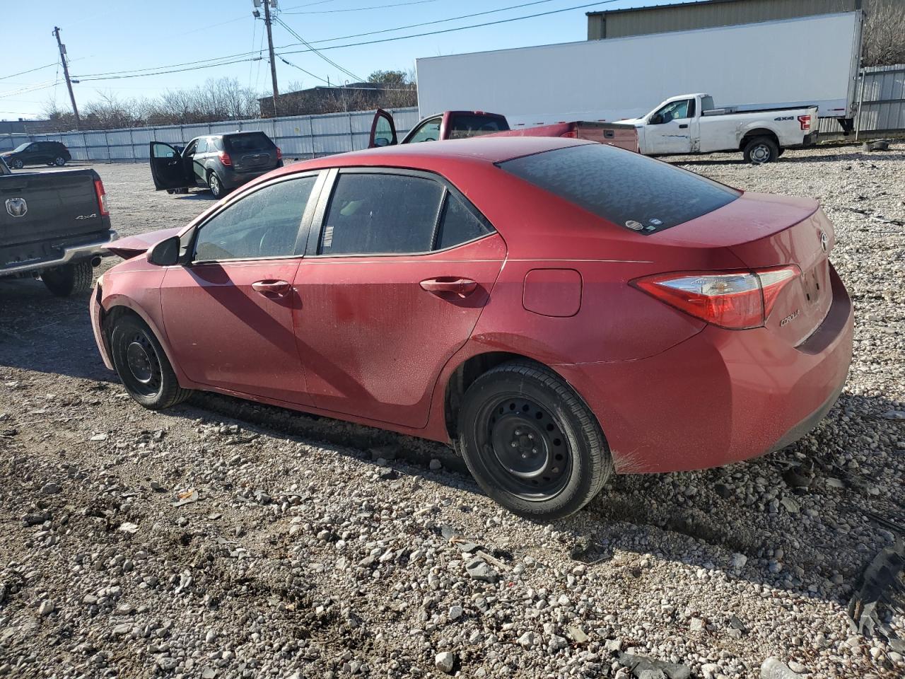2014 Toyota Corolla VIN 2T1BURHE2EC100034 Copart auction photo, all over damage thumbnail 2