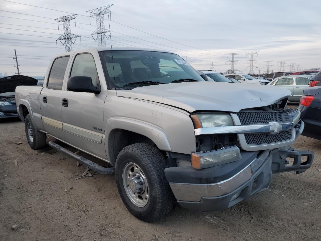 2004 Chevrolet Silverado VIN 1GCGC23U44F183017 Copart auction photo, front end / minor dent/scratches damage thumbnail 4