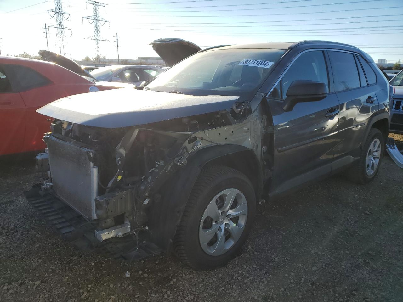 2020 Toyota RAV 4 VIN 2T3F1RFV9LC082567