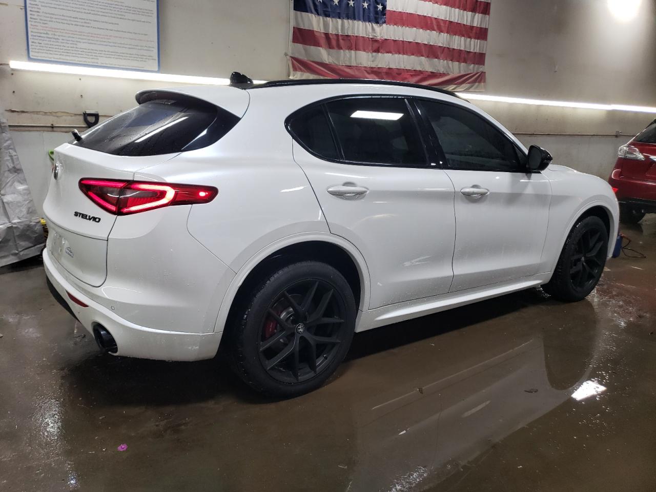 2020 Alfa Romeo Stelvio VIN ZASPAKBN4L7C74496 Copart auction photo, front end damage thumbnail 3