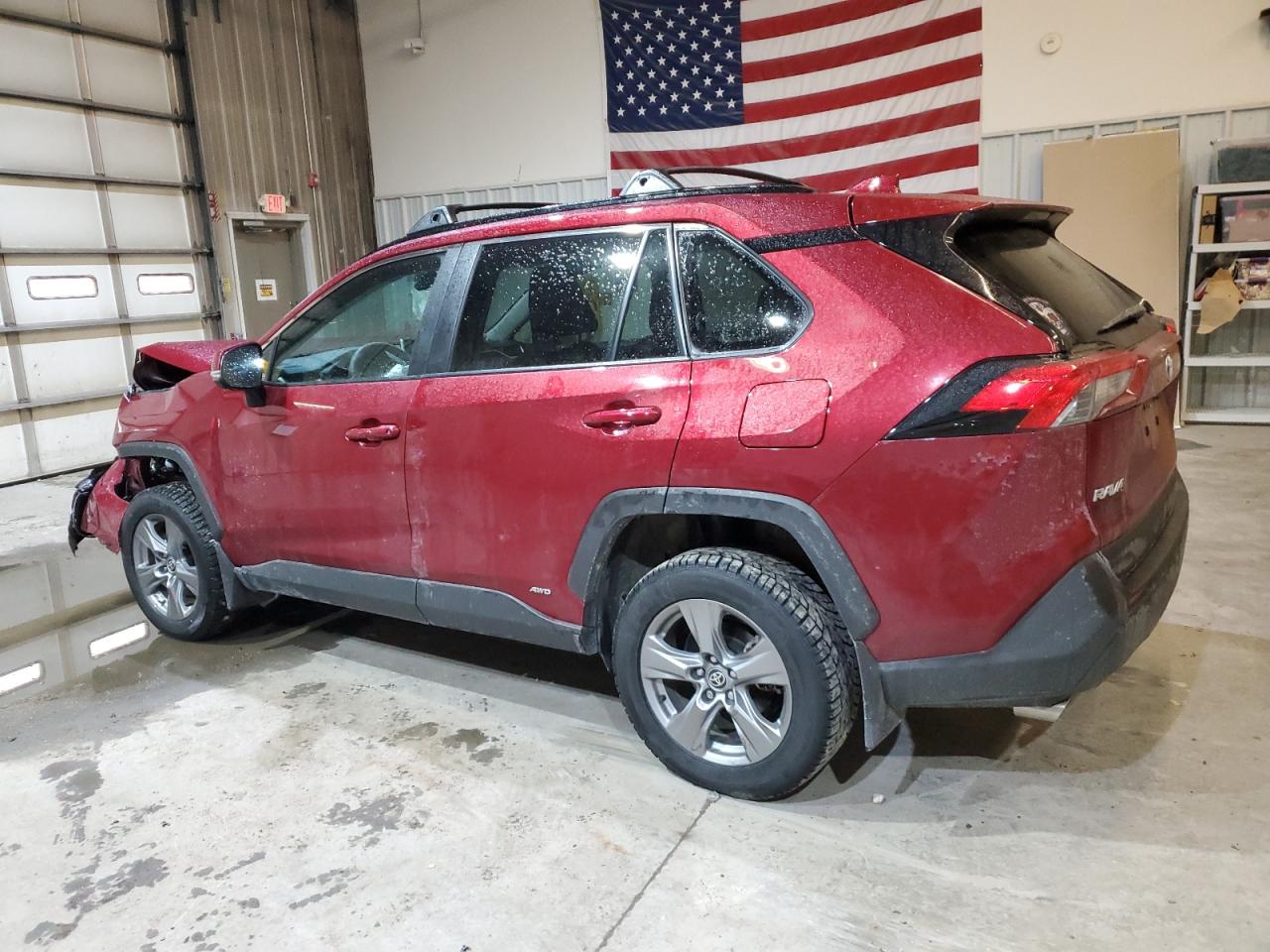 2023 Toyota RAV 4 VIN 4T3RWRFV2PU098239 Copart auction photo, front end damage thumbnail 2